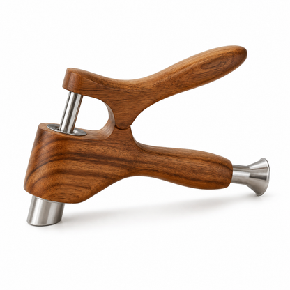 Yenzmam™ Acacia Wood Cherry Pitter & Olive Stuffer